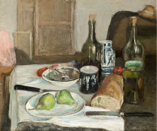 Henri Matisse - Still Life with Black Knife - 1896